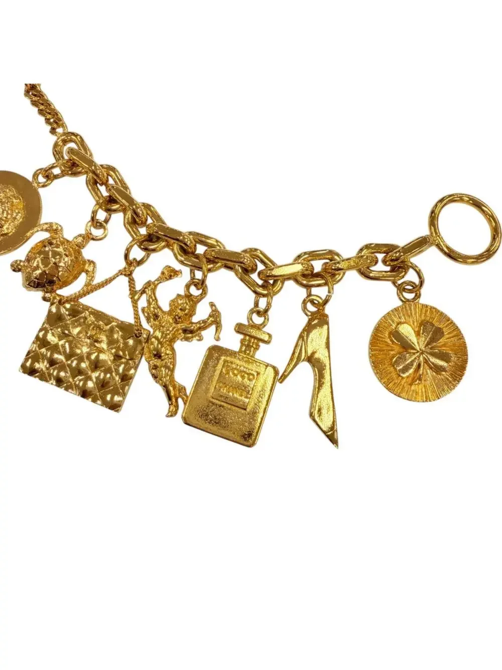 Chanel Vintage Bracelet Metal Gold #327516C11B